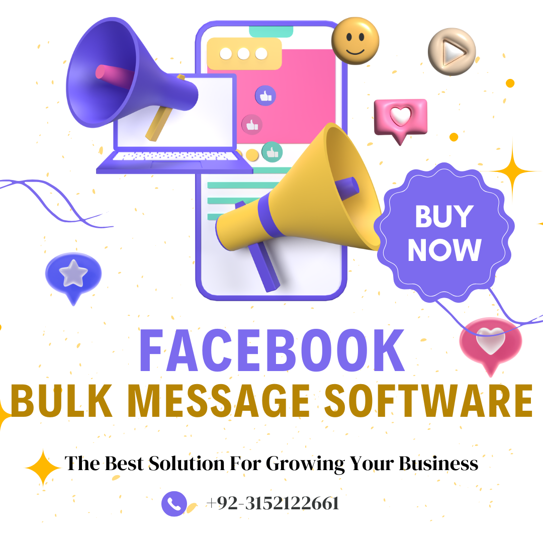 Facebook Bulk Message Simple Sender