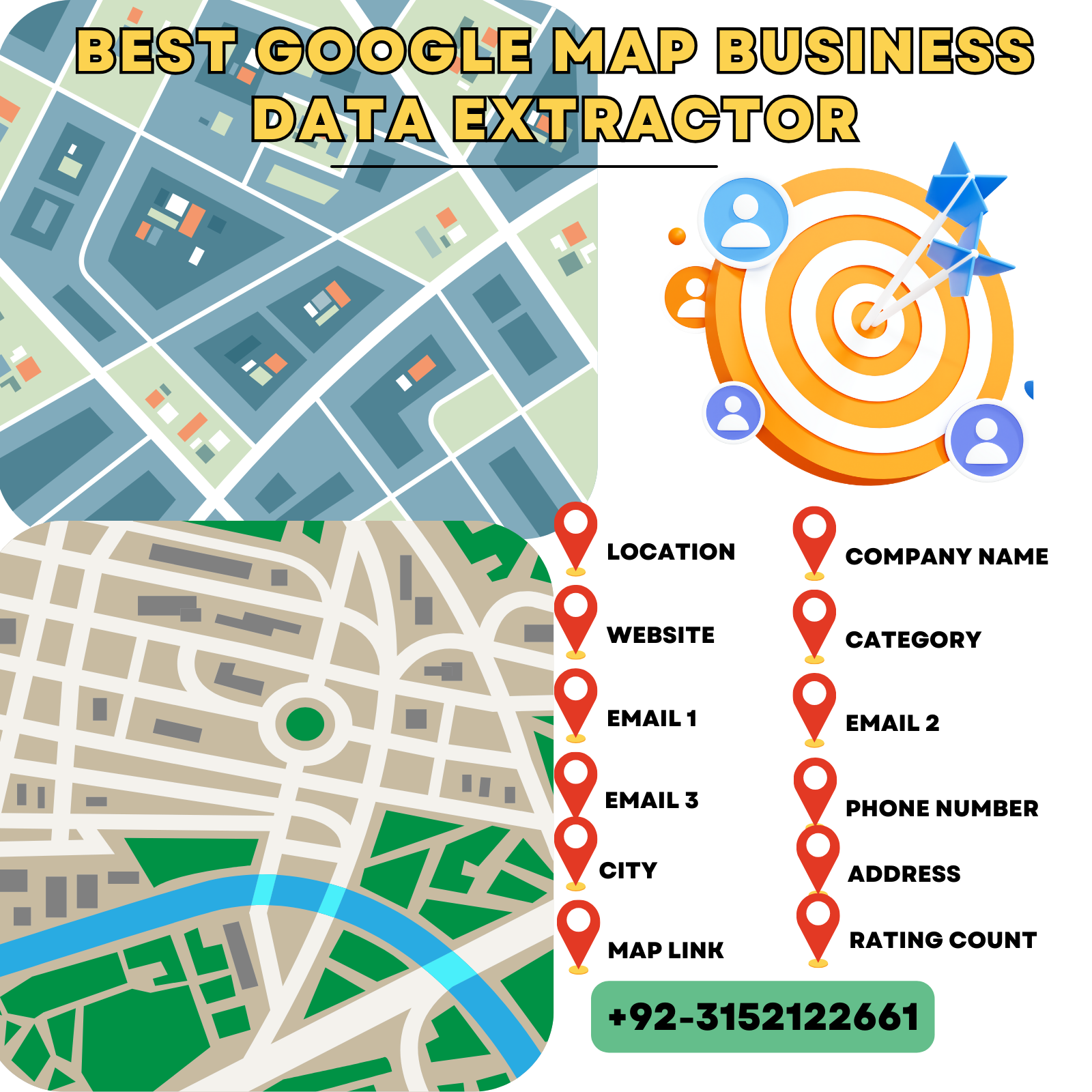 "Unlock the power of data with our Google Maps Business Profile Scraper. Easily extract business names, emails, phone numbers, reviews, and more for lead generation, marketing, and growth!"