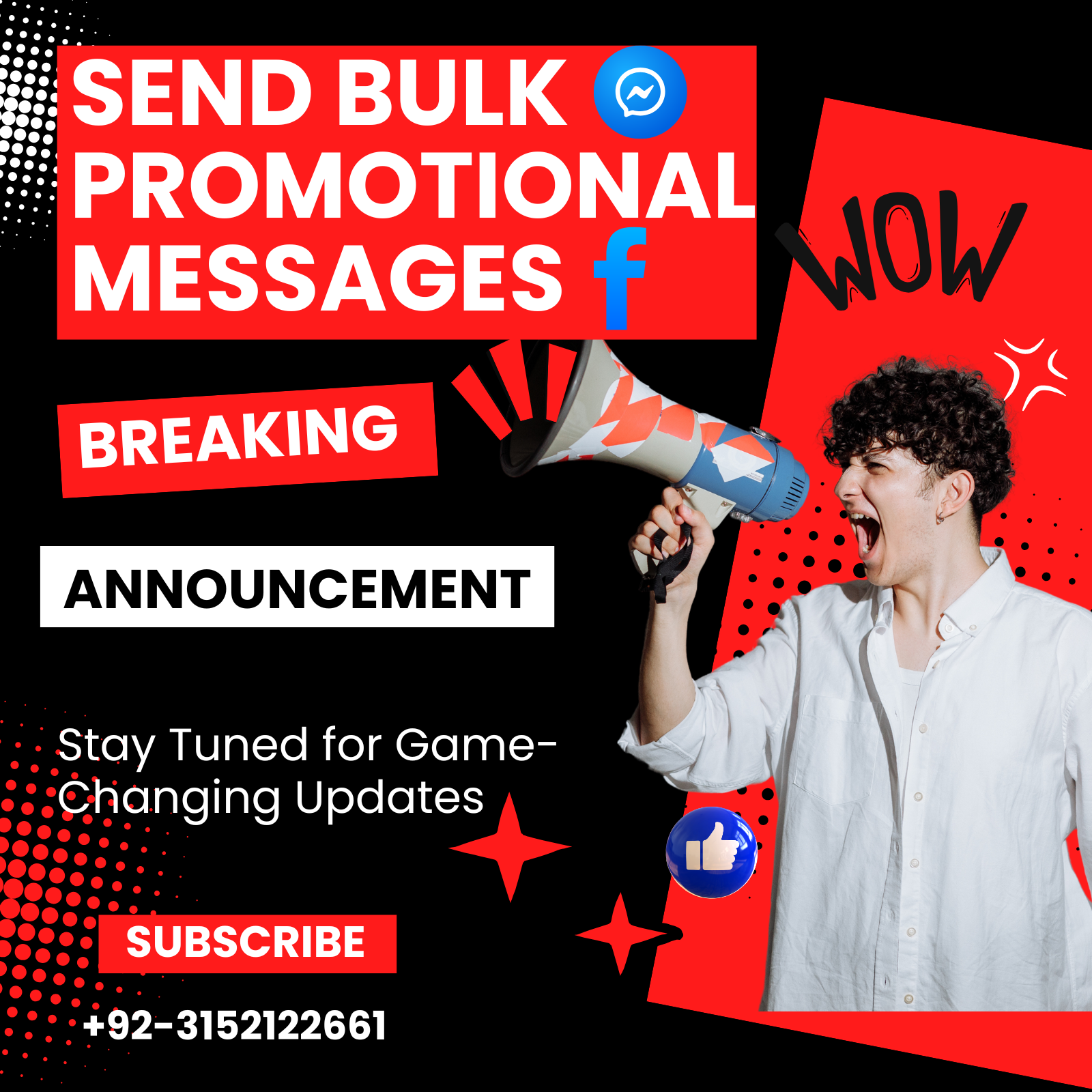 send promotional message to your facebook page fan
