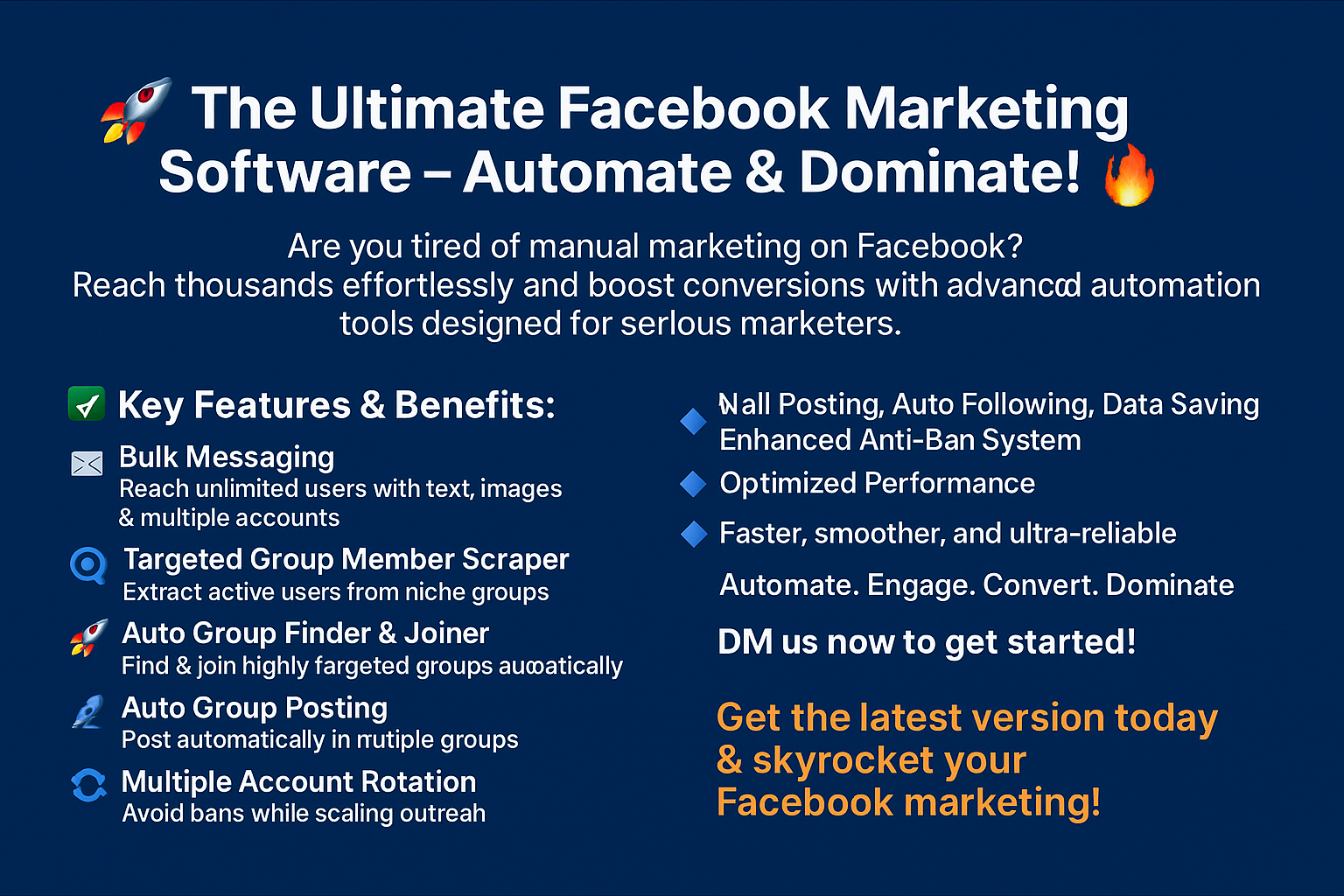 Facebook Marketing Software